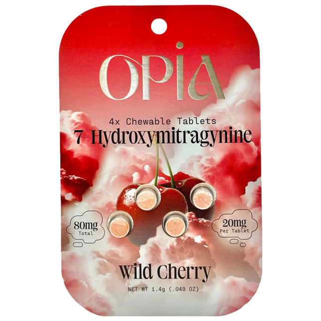 OPIA 7HYDROXY CHEWABLE TABLETS 20mg x 4CT