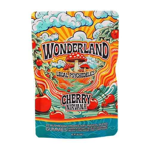 WONDERLAND PSYCHEDELIC MUSHROOM GUMMIES (10CT/BAG)
