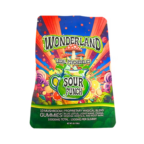 WONDERLAND PSYCHEDELIC MUSHROOM GUMMIES (10CT/BAG)