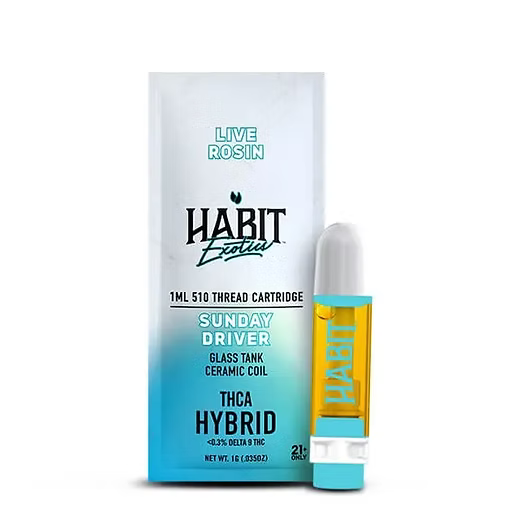 HABIT LIVE ROSIN 1 GRAM THC-A CARTRIDGE