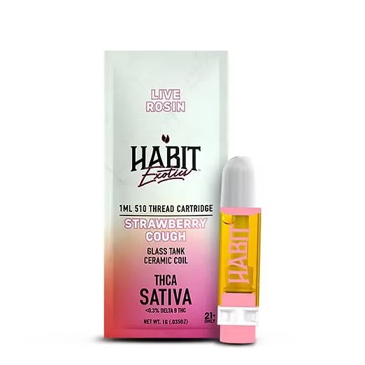 HABIT LIVE ROSIN 1 GRAM THC-A CARTRIDGE