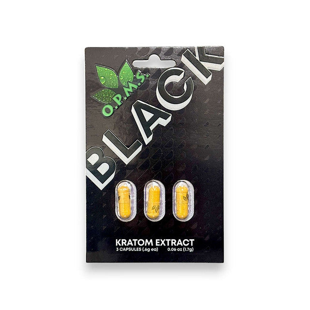 OPMS - BLACK KRATOM CAPSULES