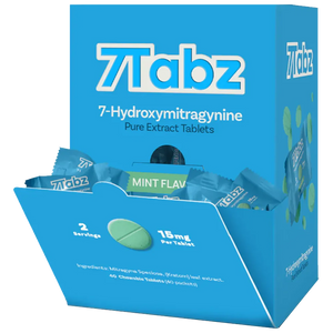7TABZ 15MG 7-HYDROXYMITRAGYNINE PURE EXTRACT CHEWABLE TABLETS (40CT/BOX)