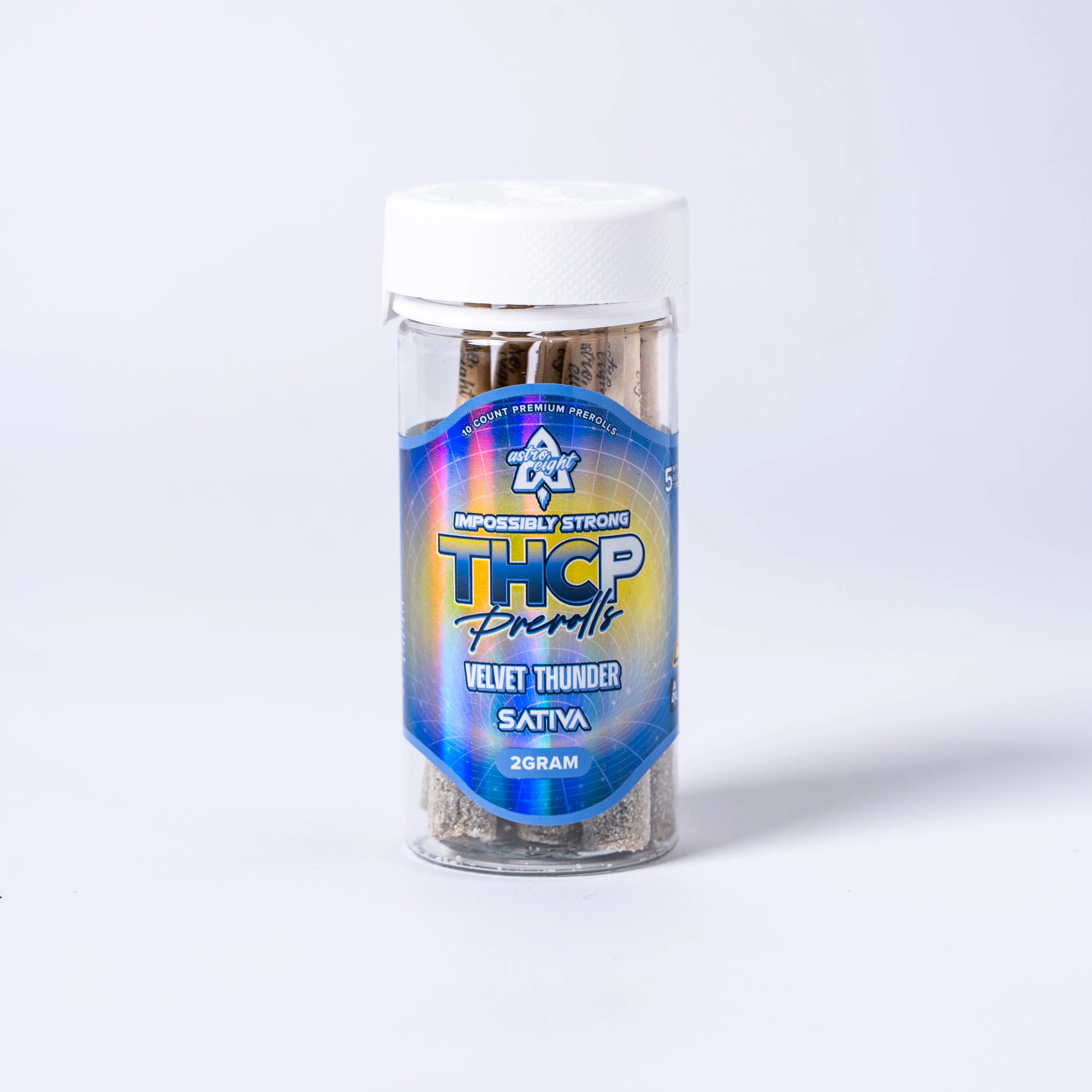 ASTRO EIGHT THCP PRE-ROLL 2G EACH (10CT JAR)