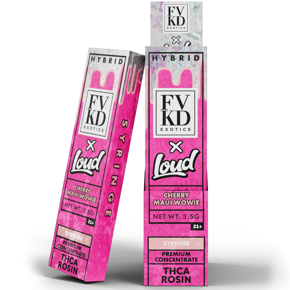 FVKD EXOTICS X LOUD THCA ROSIN 3.5ML SYRINGE (5CT DISPLAY)