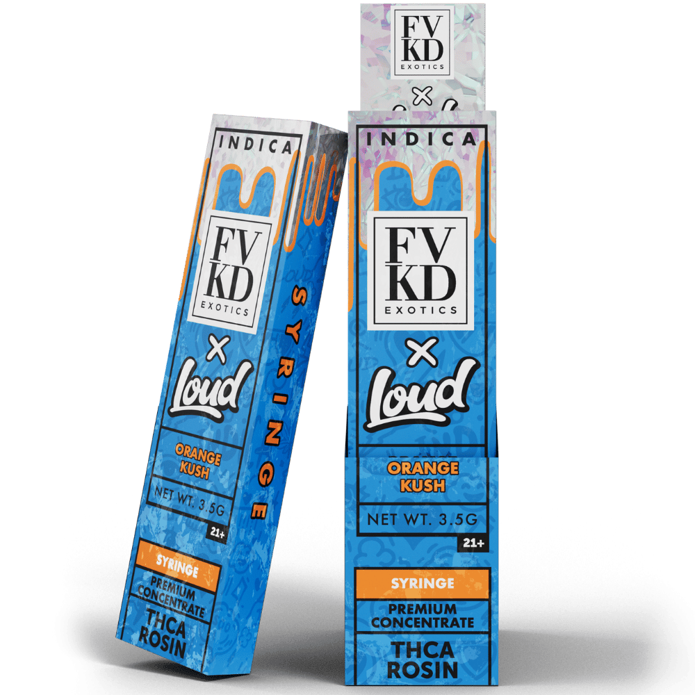 FVKD EXOTICS X LOUD THCA ROSIN 3.5ML SYRINGE (5CT DISPLAY)