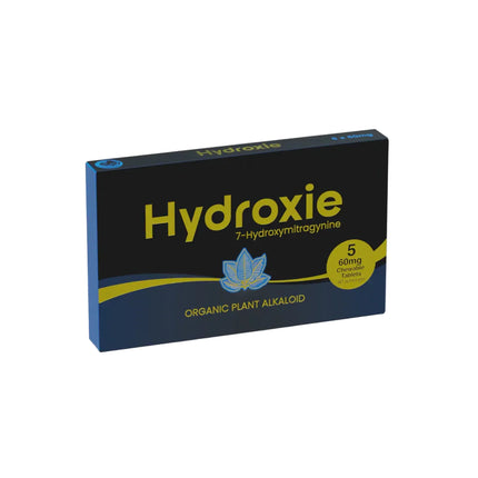 HYDROXIE 7-HYDROXYMITRAGYNINE ORGANIC PLANT ALKALOID 60MG CHEWABLE TABLETS (5CT PACK)
