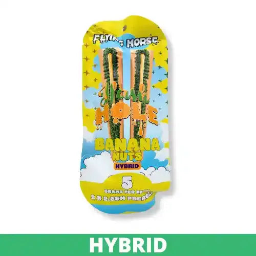 FLYING HORSE THC-A HASH HOLES (2 X 2G PER PACK)