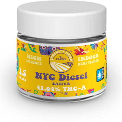 SERENITY FARMS 3.5G THC-A INDOOR FLOWER