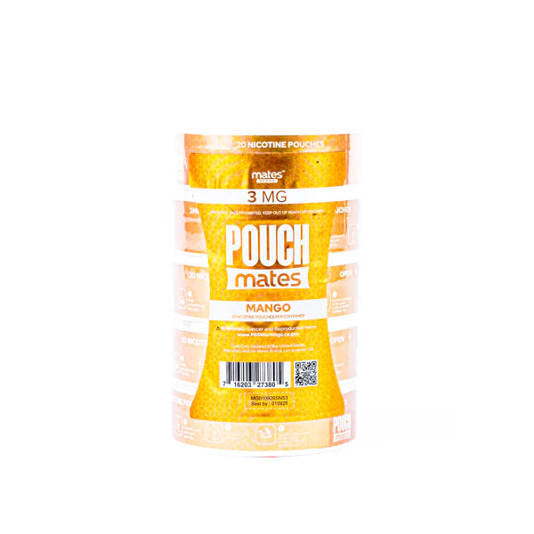 POUCH MATES NICOTINE POUCHES (5PC DISPLAY)