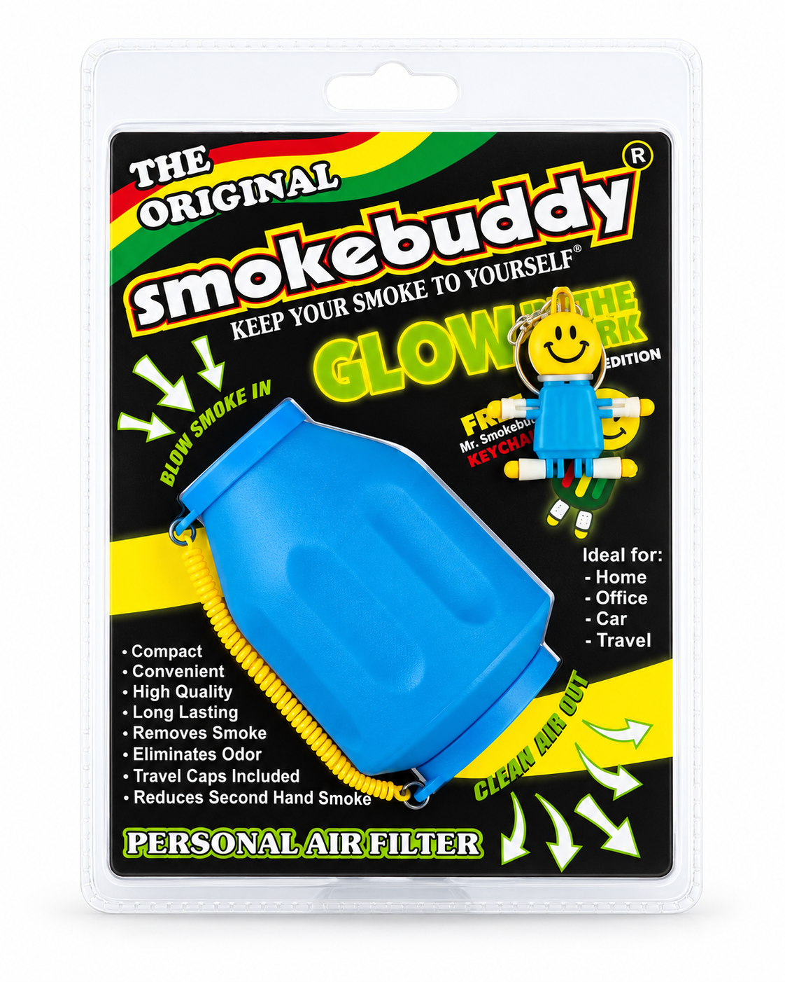 SMOKE BUDDY ORIGINAL GLOW IN THE DARK