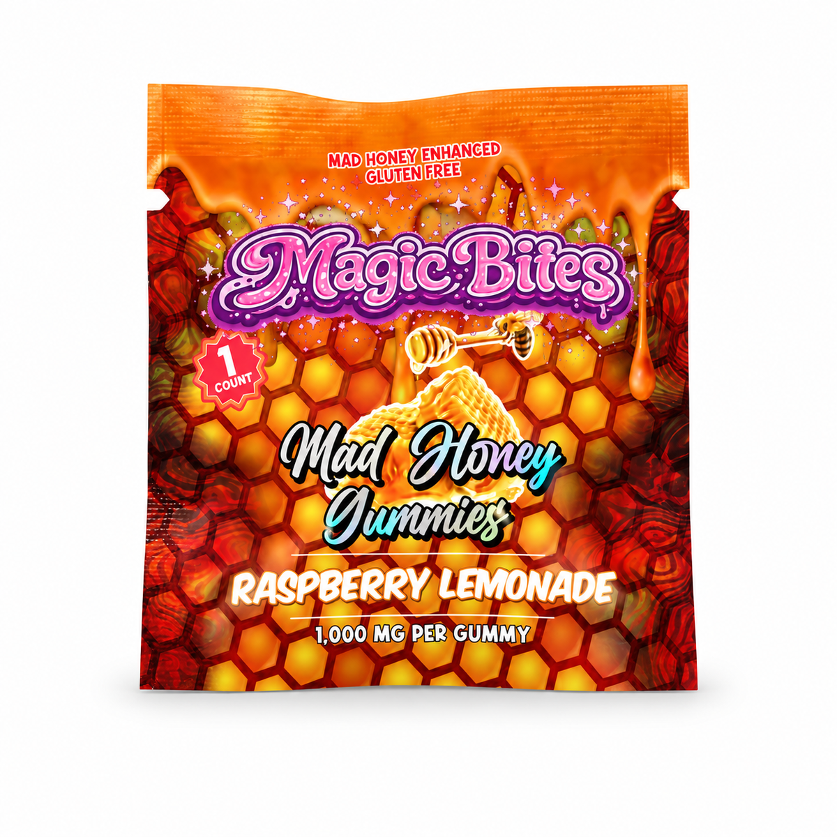 MAGIC BITES 1000MG PER GUMMY (25CT DISPLAY)