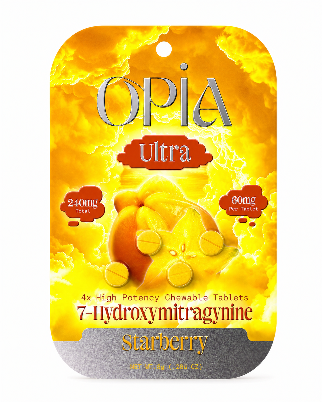 OPIA ULTRA 7-HYDROXY 60MG TABLET (4CT PACK)