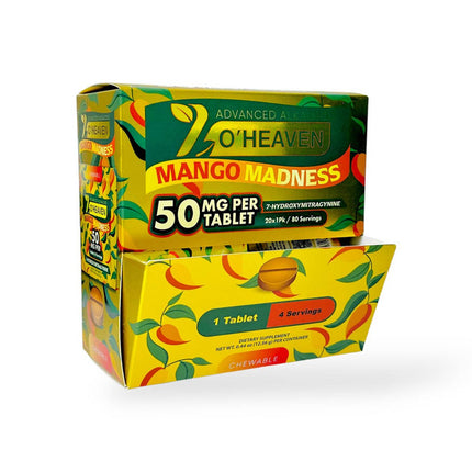 7 O'HEAVEN 7-HYDROXY 50MG TABLET (20CT BOX)