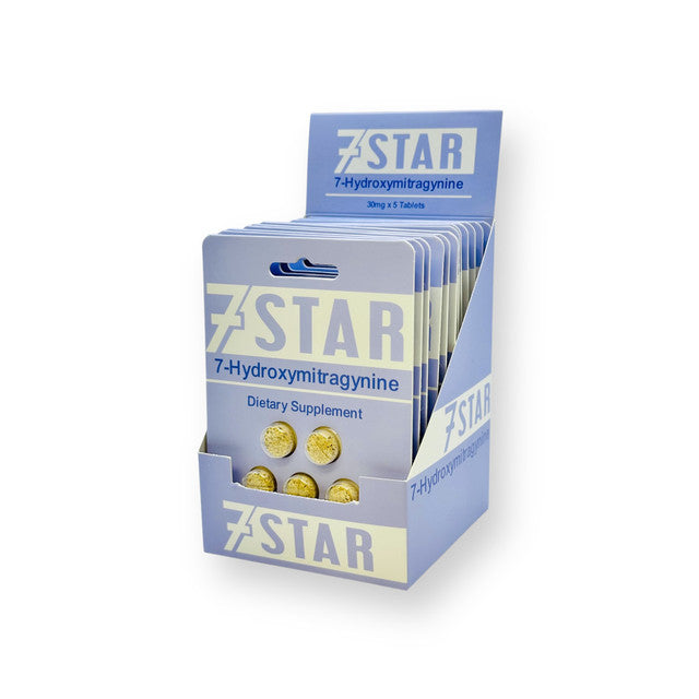 7 STAR 7-HYDROXY 30MG CHEWABLE TABLET (50CT/BOX)