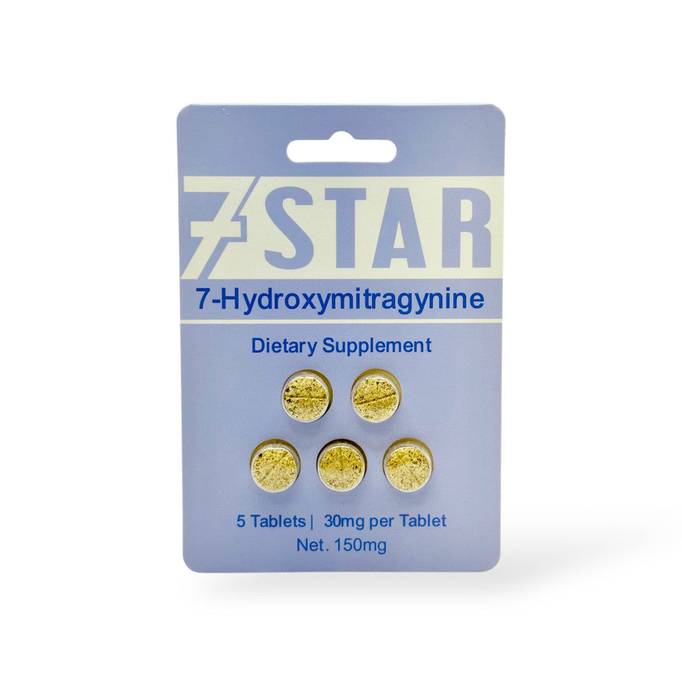 7 STAR 7-HYDROXY 30MG CHEWABLE TABLET (50CT/BOX)