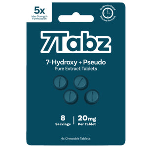 7TABZ 20MG 7-HYDROXY + PSEUDO CHEWABLE TABLET | PURE EXTRACT