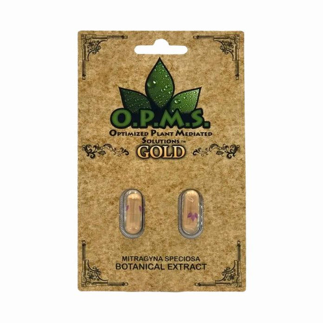 OPMS - GOLD KRATOM CAPSULES