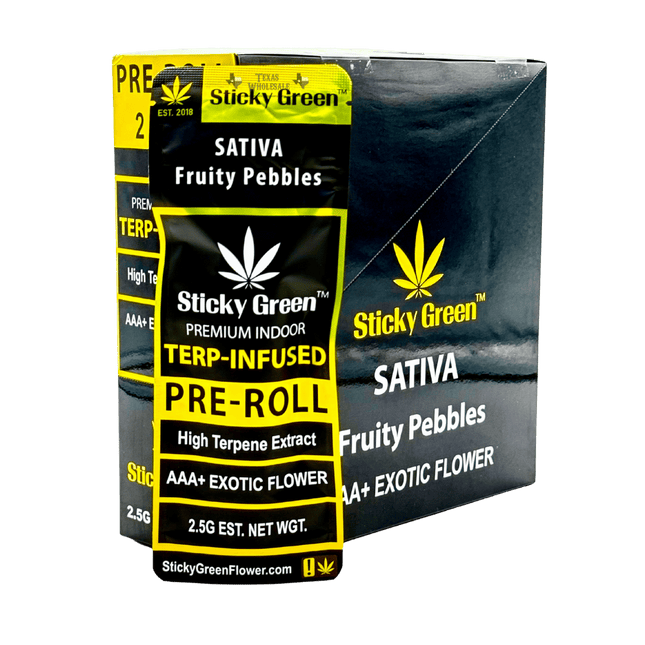 STICKY GREEN 2.5G TERP-INFUSED 2CT PRE ROLL
