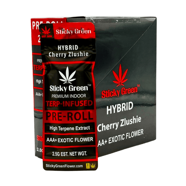 STICKY GREEN 2.5G TERP-INFUSED 2CT PRE ROLL