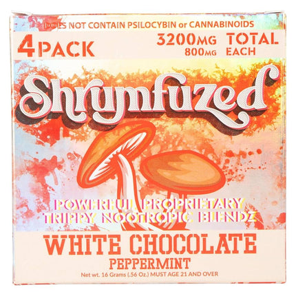 SHRUMFUZED 3200MG MUSHROOM CHOCOLATE (4CT/PACK)