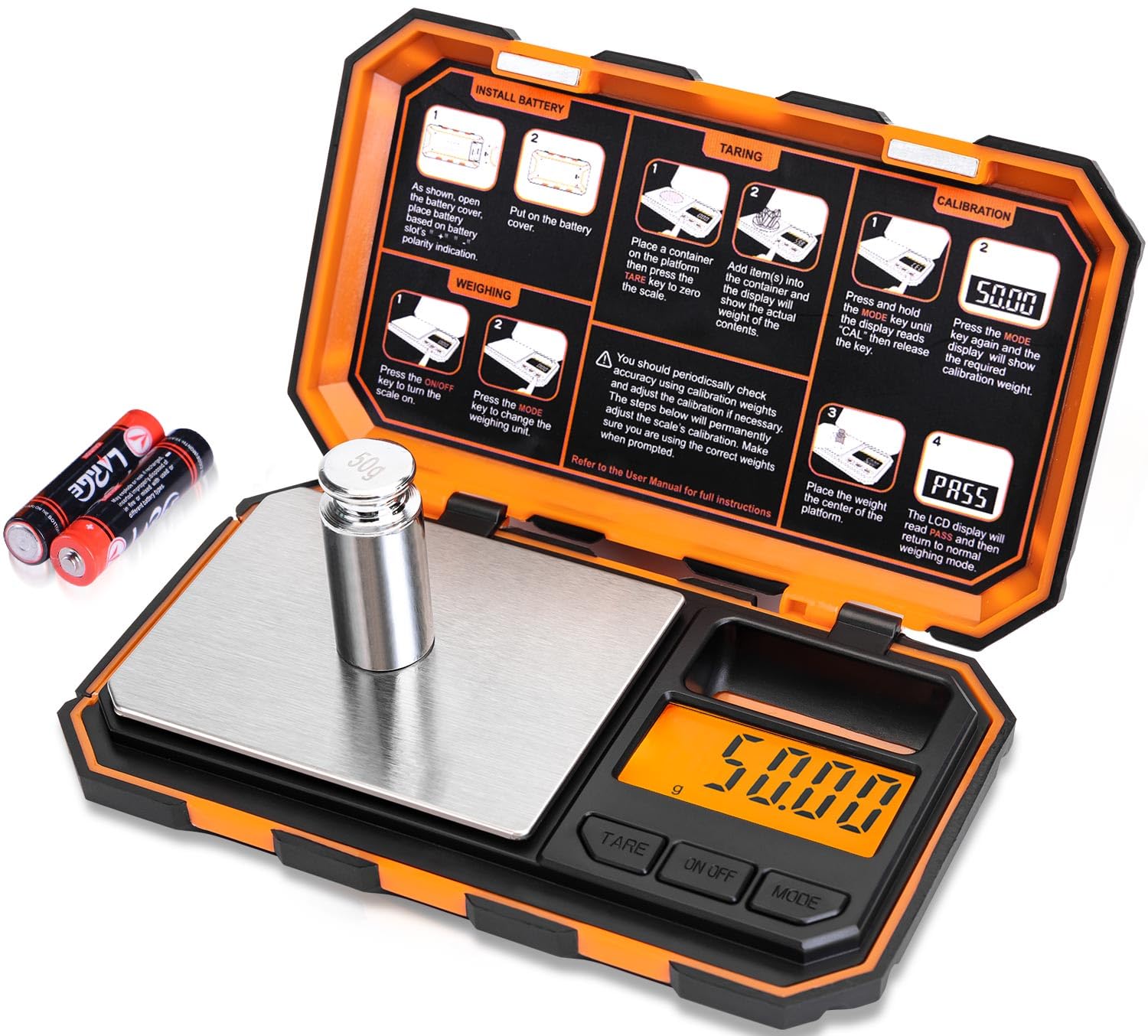 FUZION 200G x 0.01G DIGITAL POCKET SCALE (BX200)