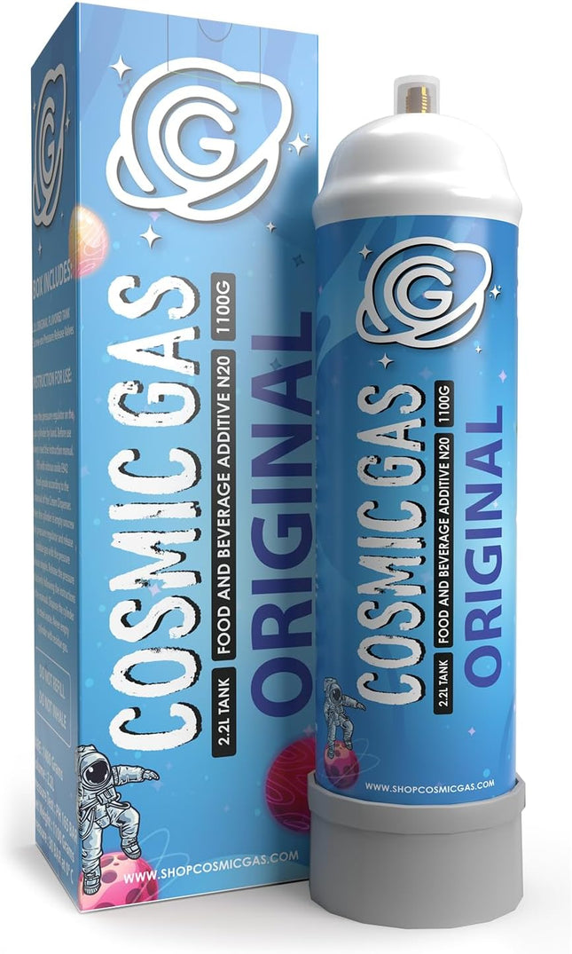 COSMIC GAS 2.2L CREAM CHARGER TANK