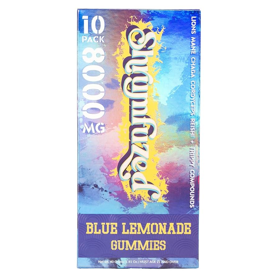 SHRUMFUZED 800MG GUMMIES TRIPPY NOOTROPIC BLEND