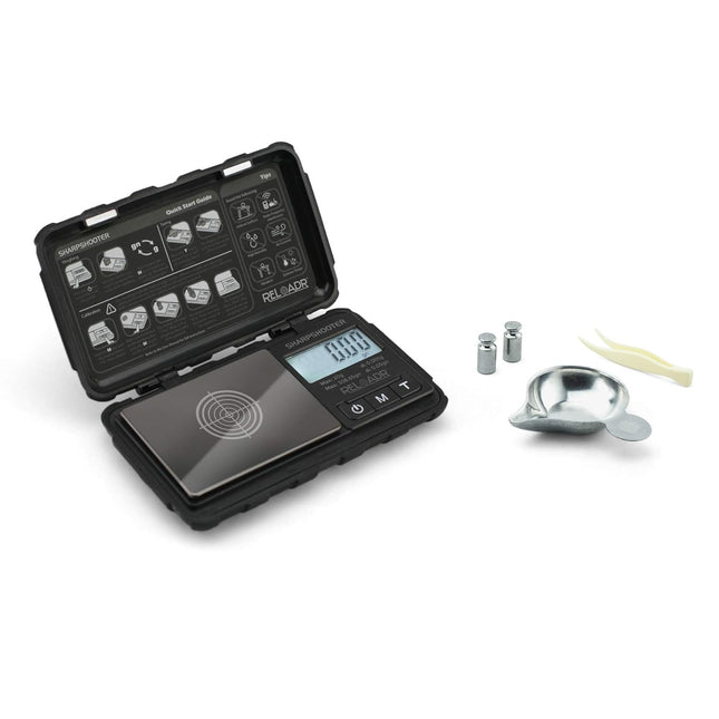 TRUWEIGH SHARPSHOOTER DIGITAL RELOADING KIT 50G x 0.001G | BLACK
