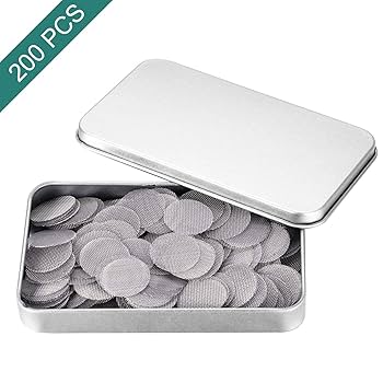 PREMIUM METAL PIPE SCREENS (200CT JAR)