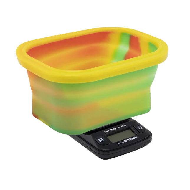 TRUWEIGH MINI CRIMSON SCALE COLLAPSIBLE BOWL 100G X 0.01G