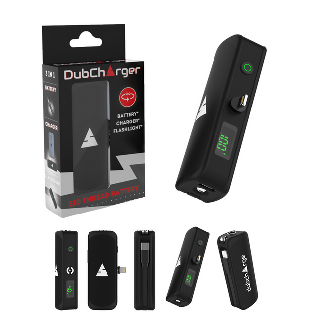 DUBCHARGER 3IN1 BATTERY + CHARGER + FLASHLIGHT