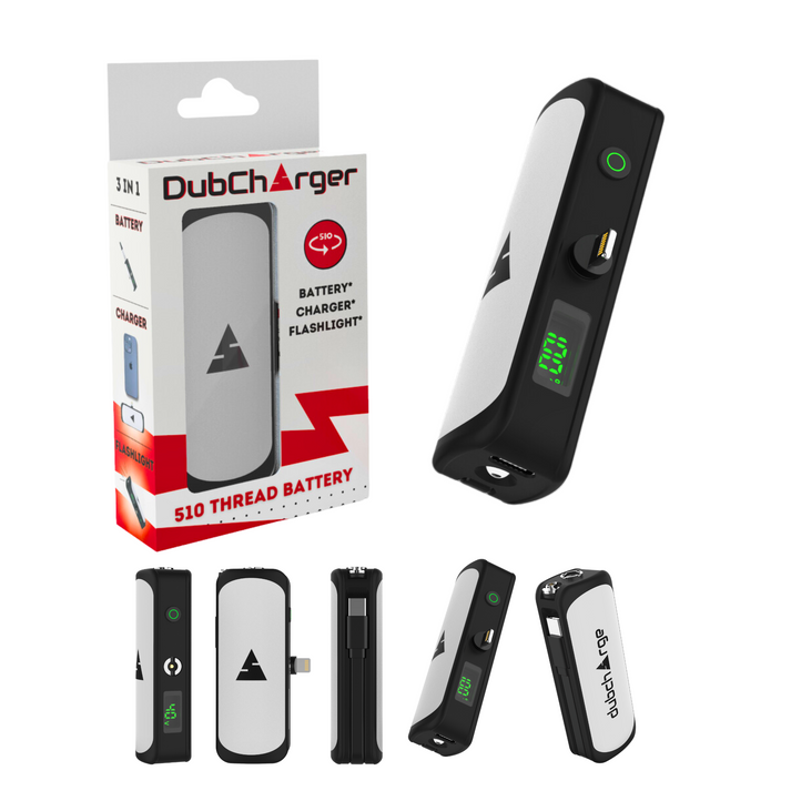 DUBCHARGER 3IN1 BATTERY + CHARGER + FLASHLIGHT