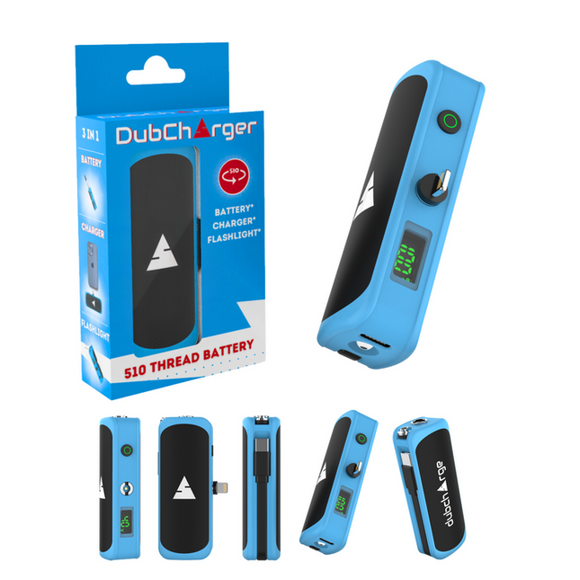 DUBCHARGER 3IN1 BATTERY + CHARGER + FLASHLIGHT