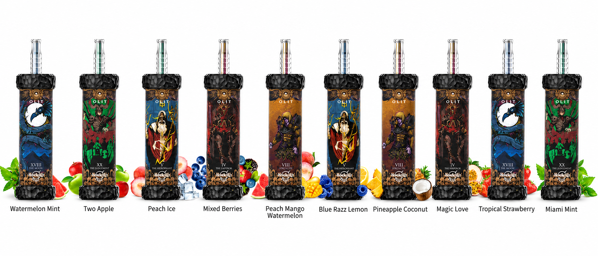 OLIT HOOKAHLIT PLUS 100K (5CT DISPLAY)