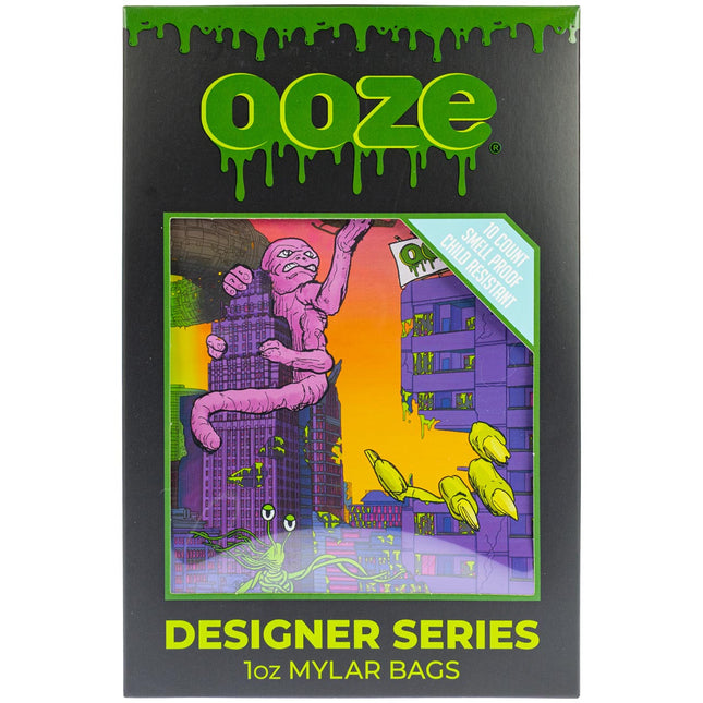 OOZE 1OZ MYLAR BAGS DESIGNER SERIES (10CT/PK)