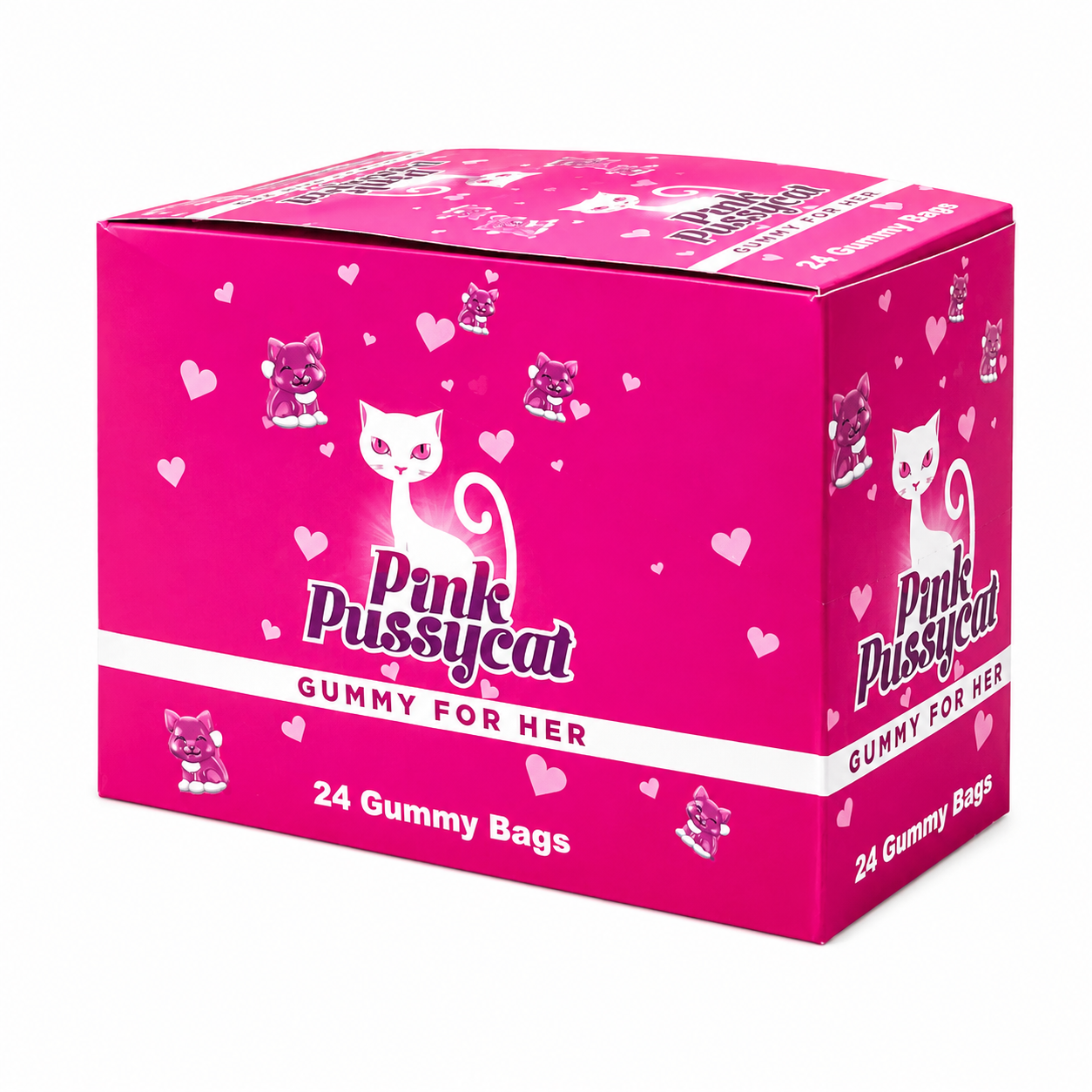 PINK PUSSYCAT ENHANCEMENT GUMMIES (24CT BOX)