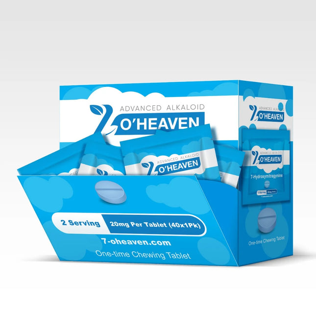 7 O'HEAVEN 7-HYDROXY 20MG TABLET (40 X 1PK PER BOX) | UNFLAVORED