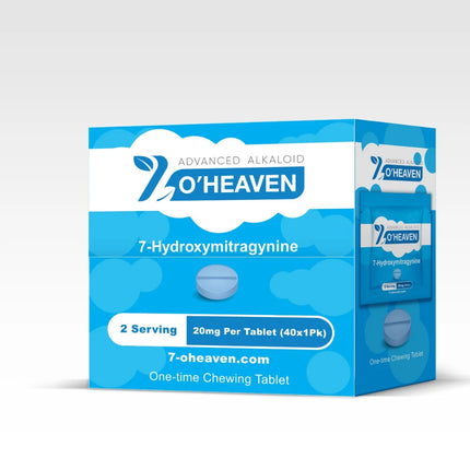 7 O'HEAVEN 7-HYDROXY 20MG TABLET (40 X 1PK PER BOX) | UNFLAVORED