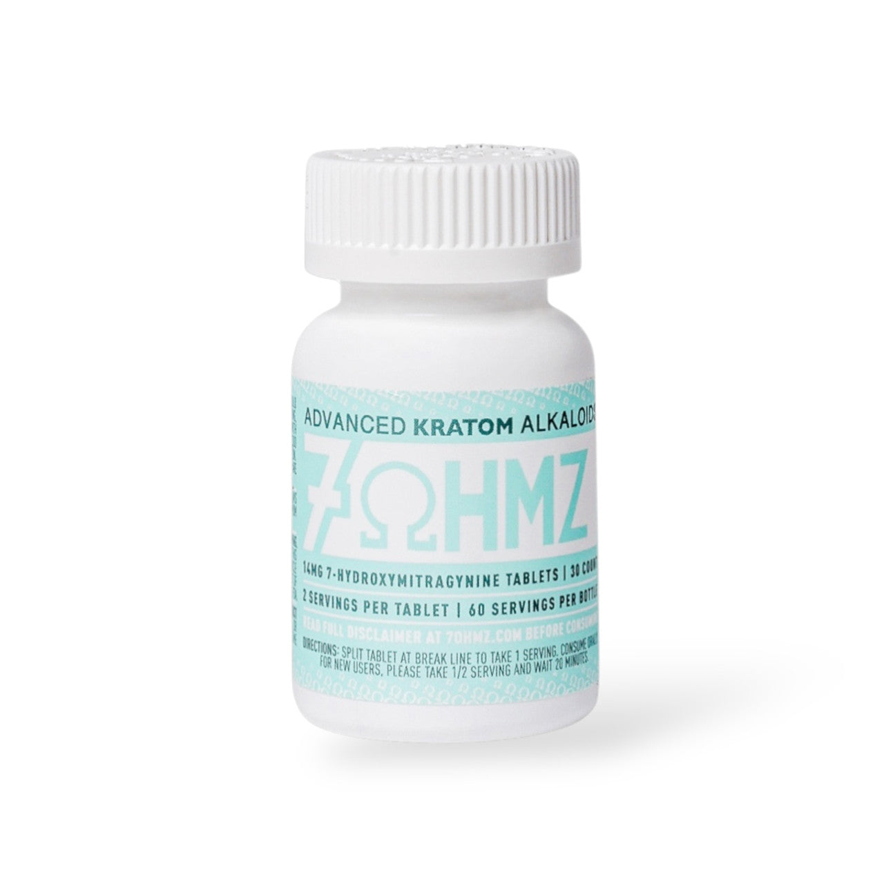 7OHMZ 7-HYDROXYMITRAGYNINE 14MG CHEWABLE TABLETS (100CT/JAR)