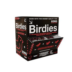 BIRDIES 7-HYDROXY + PSEUDO 60MG TABLET (20CT DISPLAY) | CARDINALS