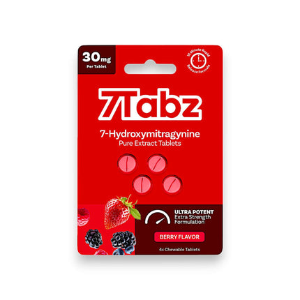 7TABZ 7-HYDROXY PURE EXTRACT TABLETS 30MG PER TAB (4CT PACK)