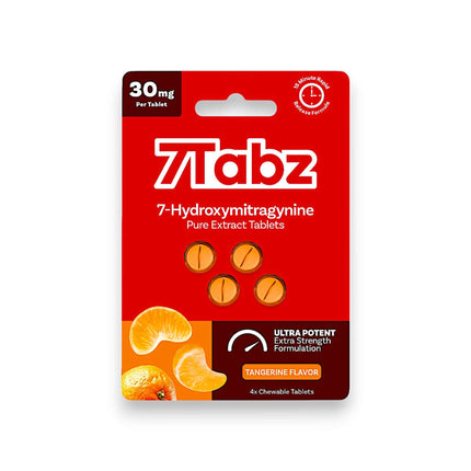 7TABZ 7-HYDROXY PURE EXTRACT TABLETS 30MG PER TAB (4CT PACK)