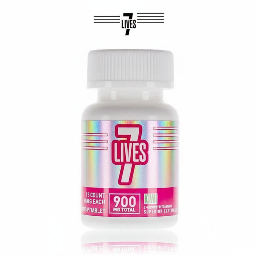7 LIVES 7-HYDROXY 60MG CHEWABLE TABLETS (15CT/JAR)