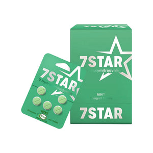 7 STAR 7-HYDROXY 30MG CHEWABLE TABLETS (5CT/ PACK) | MINT