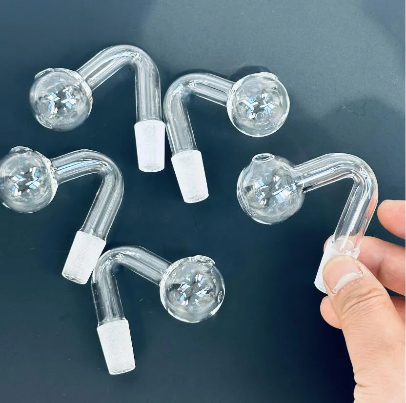GLASS ON GLASS OIL BURNER 45 DEGREE (20CT BAG)