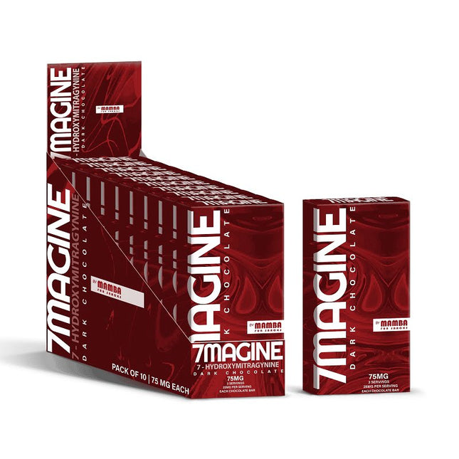 MAMBA 7-HYDROXYMITRAGYNINE 75MG CHOCOLATE BAR | DARK CHOCOLATE