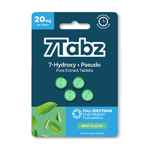 7TABZ 20MG 7-HYDROXY + PSEUDO CHEWABLE TABLET (4CT PACK)