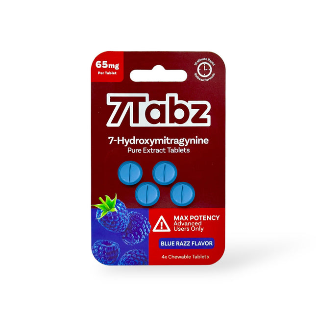 7TABZ 7-HYDROXY PURE EXTRACT TABLETS 65MG PER TAB (4CT PACK)