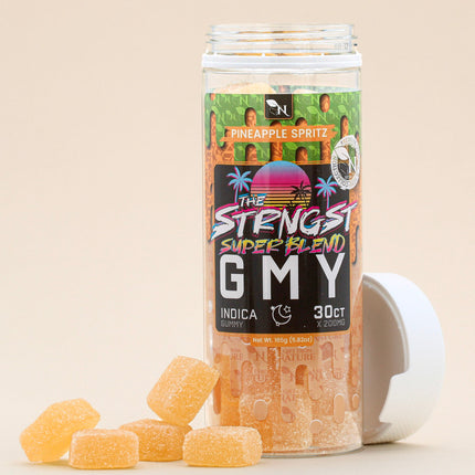 AGFN THE STRNGST SUPER BLEND GMY - 6000MG/JAR - 30PC/JAR